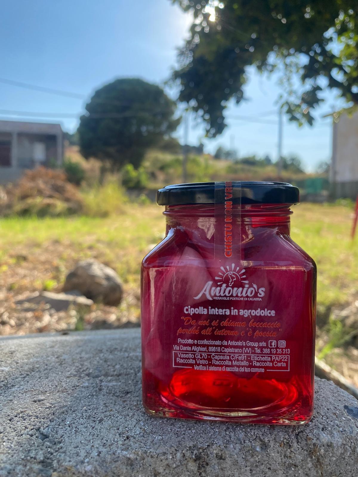 Cipolla intera in agrodolce