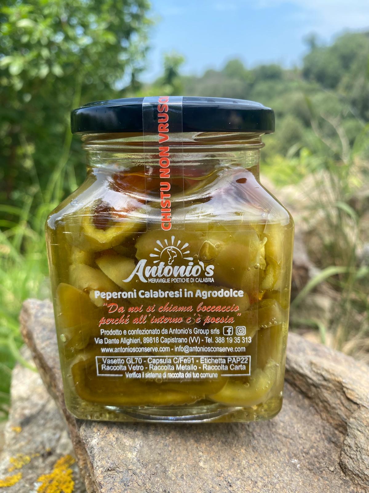 Peperoni in agrodolce