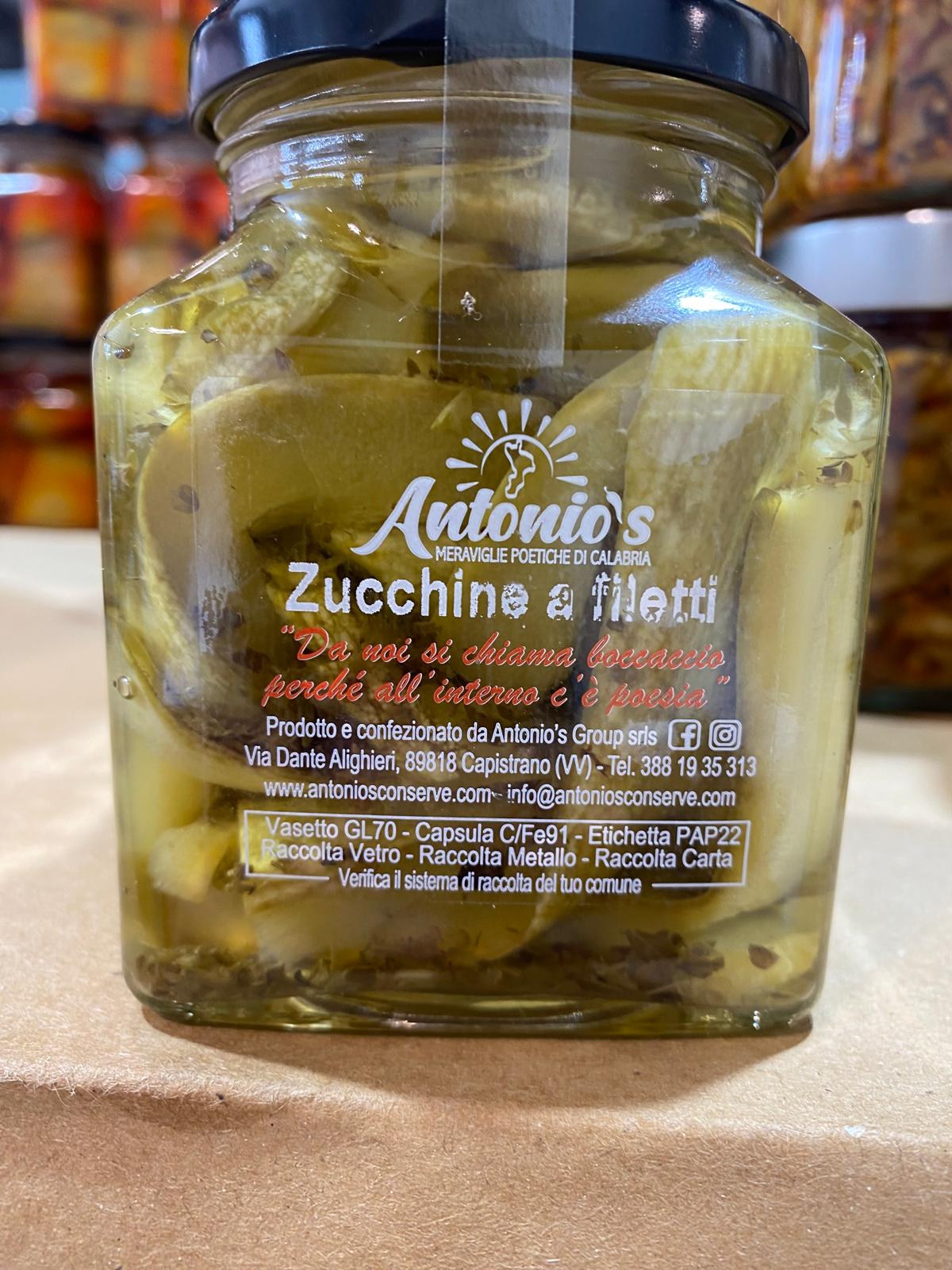 Zucchine a filetti